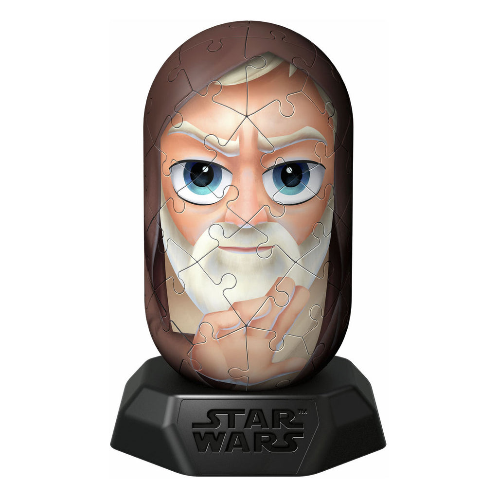 Ravensburger - 3d puzzel hylkies star wars obi-wan kenobi 54 stuks
