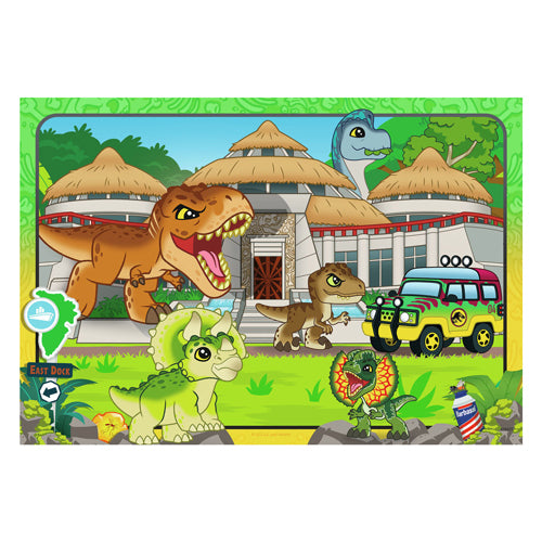 Ravensburger - legpuzzel jurassic world explorers 2x24 stuks