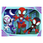 Ravensburger - spidey and his amazing friends 4in1box puzzel - 12+16+20+24 stukjes - kinderpuzzel