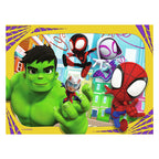 Ravensburger - spidey and his amazing friends 4in1box puzzel - 12+16+20+24 stukjes - kinderpuzzel