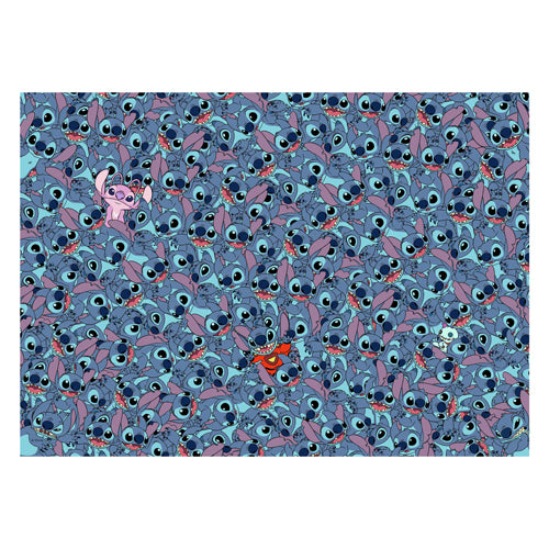 Ravensburger - legpuzzel disney stitch challenge 1000 stukjes cartoon.