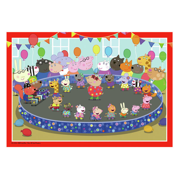 Ravensburger - legpuzzel peppa pig 2x24 stuks