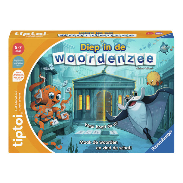 Tiptoi ® spel diep in de woordenzee