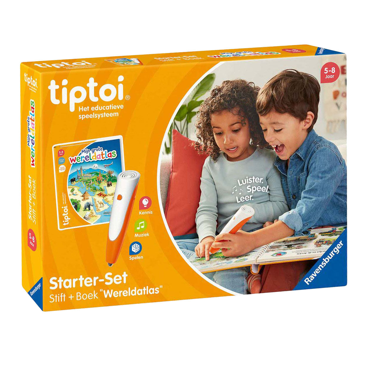 Tiptoi - Tiptoi starterset mijn grote wereldatlas