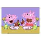 Ravensburger - legpuzzel gelukkige familie peppa pig 2x24 stuks