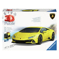 Ravensburger - 3d puzzel lamborghini huracan evo giallo 108st.