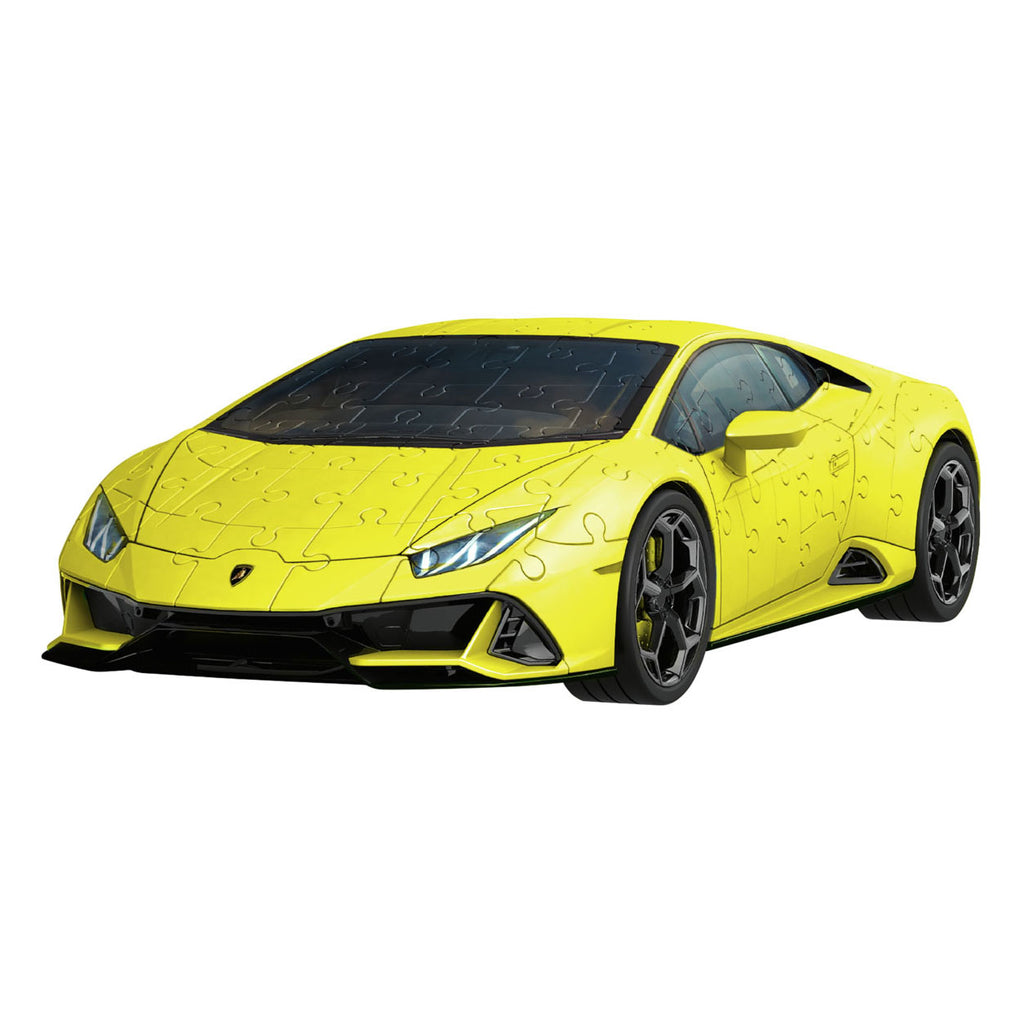 Ravensburger - 3d puzzel lamborghini huracan evo giallo 108st.