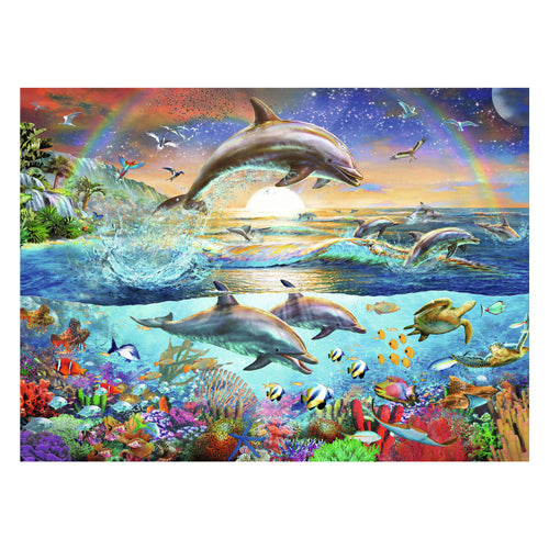 Ravensburger - puzzel dolfijnenparadijs - legpuzzel - 300 stukjes