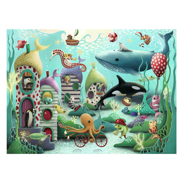 Ravensburger - puzzel magische onderwaterwereld - legpuzzel - 100 stukjes