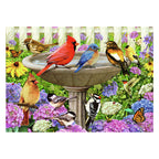 Ravensburger puzzel bij het vogelbadje - legpuzzel - 500 stukjes