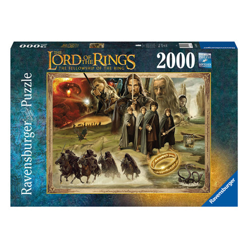 Ravensburger - legpuzzel lord of the rings fellowship of the ring 2000st.