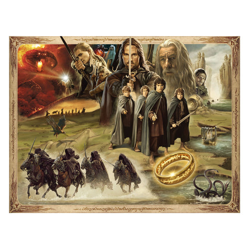 Ravensburger - legpuzzel lord of the rings fellowship of the ring 2000st.