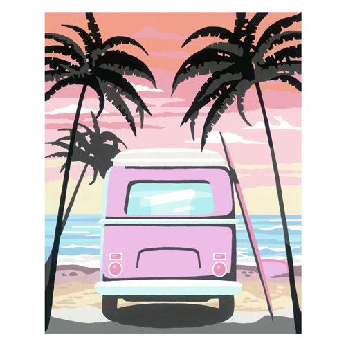 Ravensburger - creart schilderen op nummer - beach life