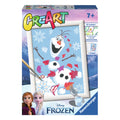 Ravensburger creart cheerful olaf