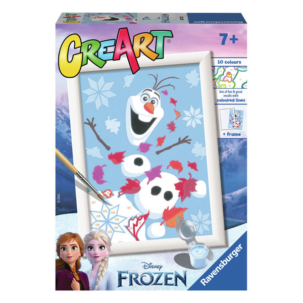 Ravensburger creart cheerful olaf