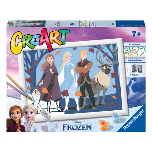 Ravensburger - creart schilderen op nummer - disney best friends