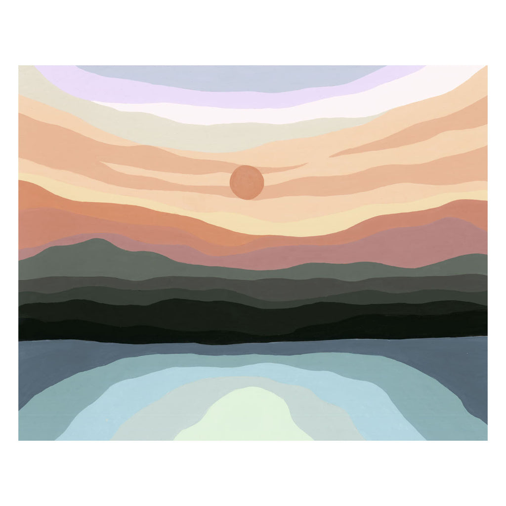 Ravensburger - creart schilderen op nummer - minimalistisch landschap