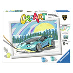 Ravensburger creart blue lamborghini