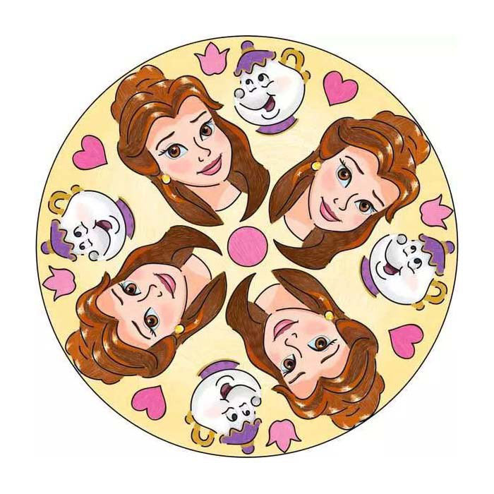 Ravensburger - midi mandala-designer disney princess