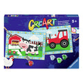 Ravensburger creart schilderen op nummer - tractor with scenery
