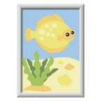 Ravensburger creart trendy fish - schilderen op nummer