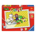 Ravensburger - creart schilderen op nummer - super mario