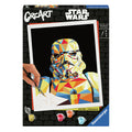 Ravensburger - creart schilderen op nummer - star wars - stormtrooper