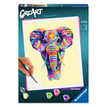 Ravensburger Schilderen Op Nummer - Schilderen Op Nummer creart schilderen op nummer - elephant