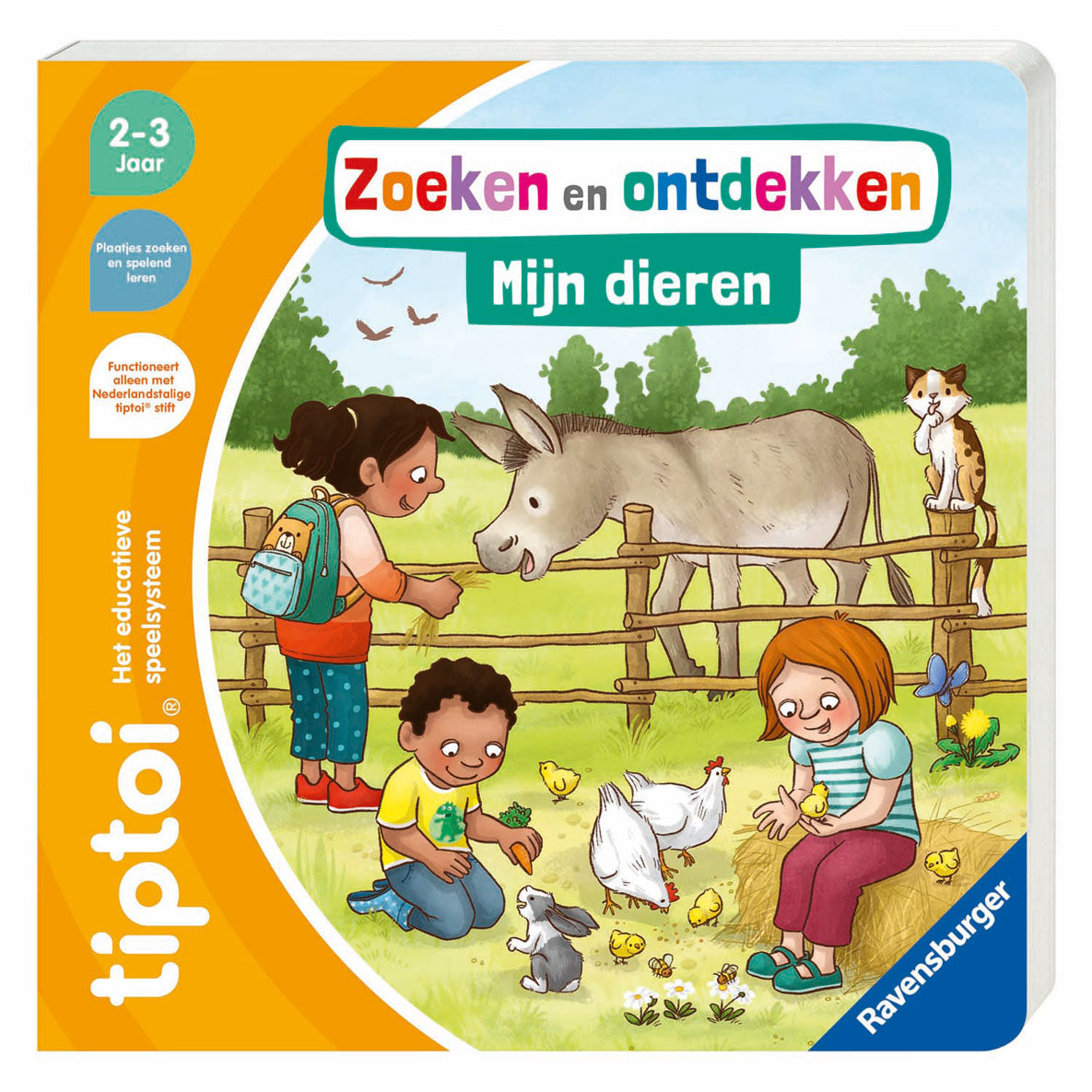 Ravensburger - Tiptoi boek zoeken en ondekken mijn dieren