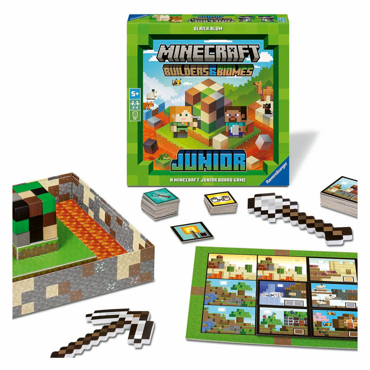 Ravensburger - minecraft builder en bimoes kinderspel junior