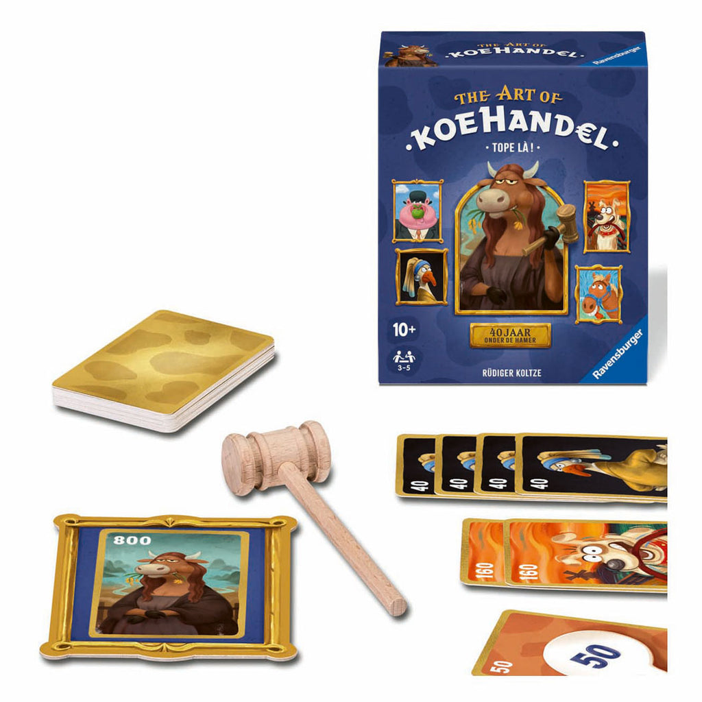 Ravensburger - koehandel 40 jaar kaartspel