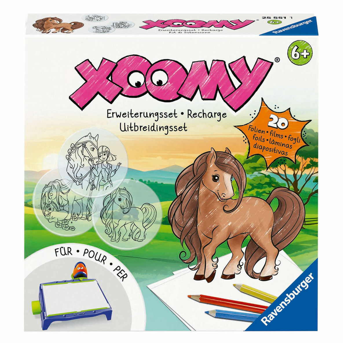 Ravensburger - xoomy uitbreidingsset paarden