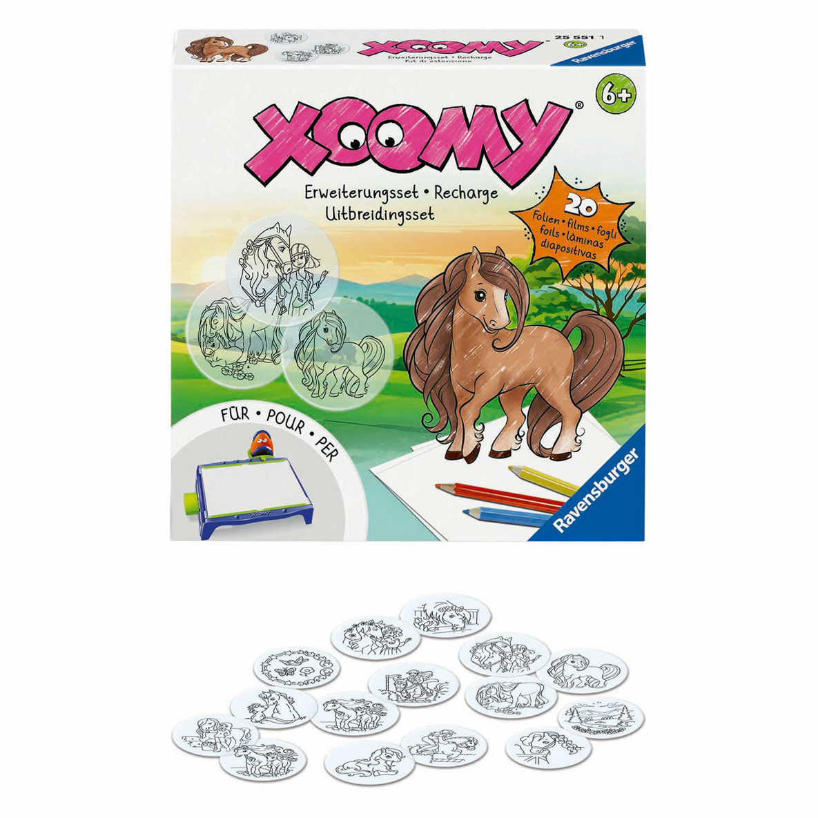Ravensburger - xoomy uitbreidingsset paarden