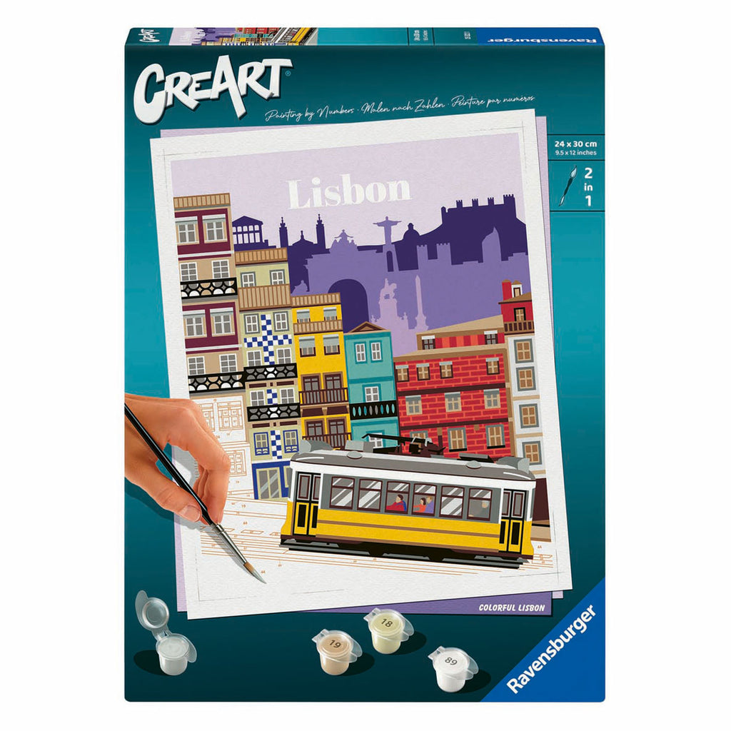 Ravensburger - creart schilderen op nummer - lissabon