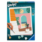 Ravensburger creart schilderen op nummer - vakantie