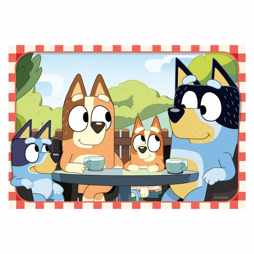 Ravensburger - puzzel bluey 2x12 stukjes