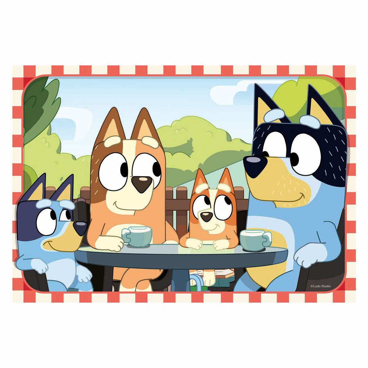 Ravensburger - puzzel bluey 2x12 stukjes