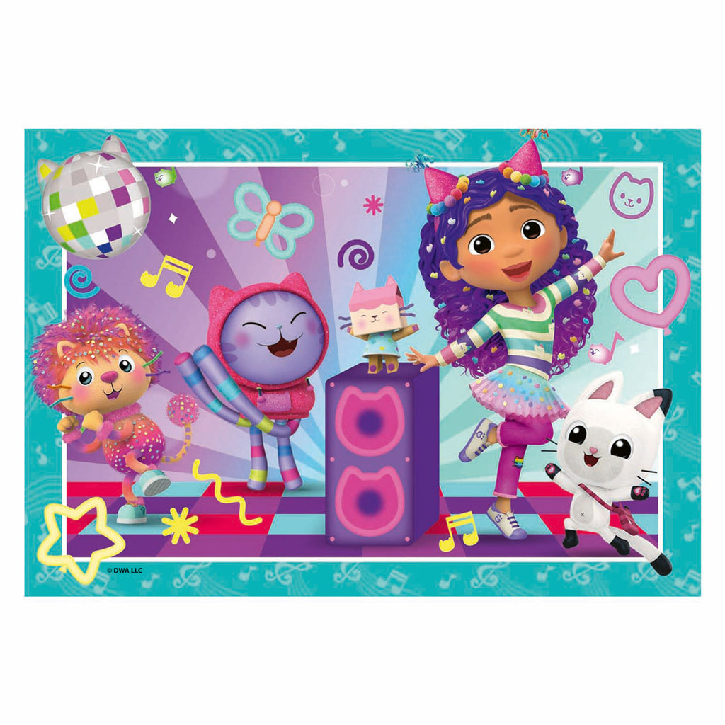 Ravensburger - puzzel gabby's dollhouse 2x24 stukjes