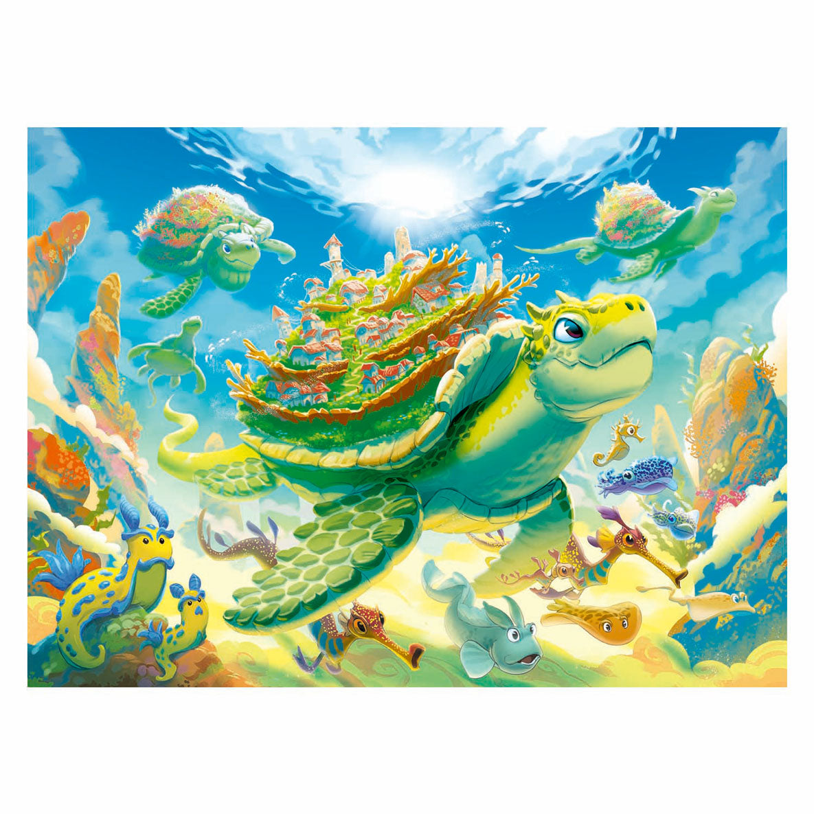 Ravensburger puzzel fantasy world 200st