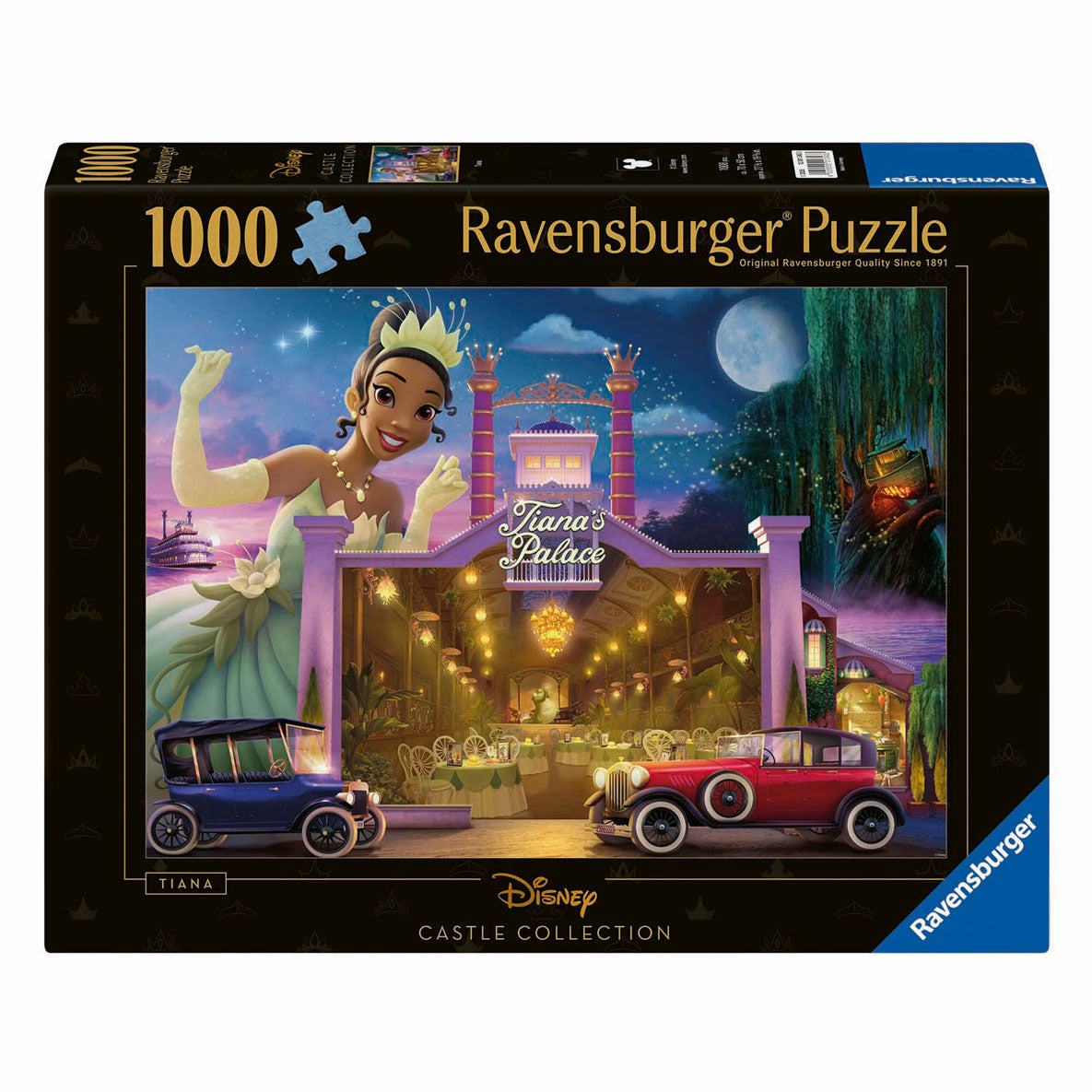 Ravensburger - legpuzzel disney castles tiana 1000st.