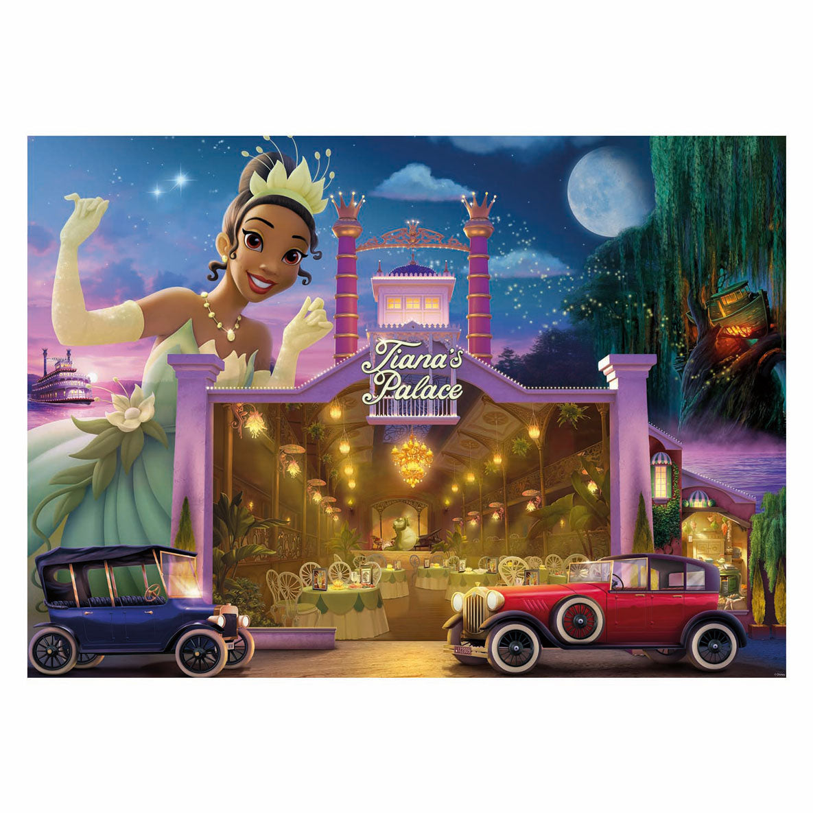 Ravensburger - legpuzzel disney castles tiana 1000st.