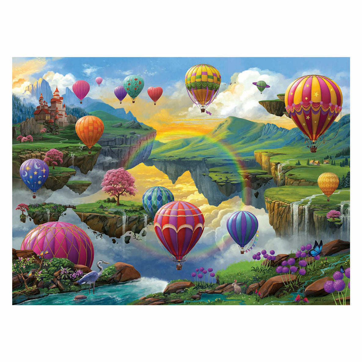 Ravensburger - legpuzzel de vallei van de luchtballonnen 500st.