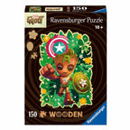 Ravensburger houten legpuzzel marvel groot, 150st.