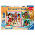 Ravensburger legpuzzel disney vaiana 2, 3x49st.