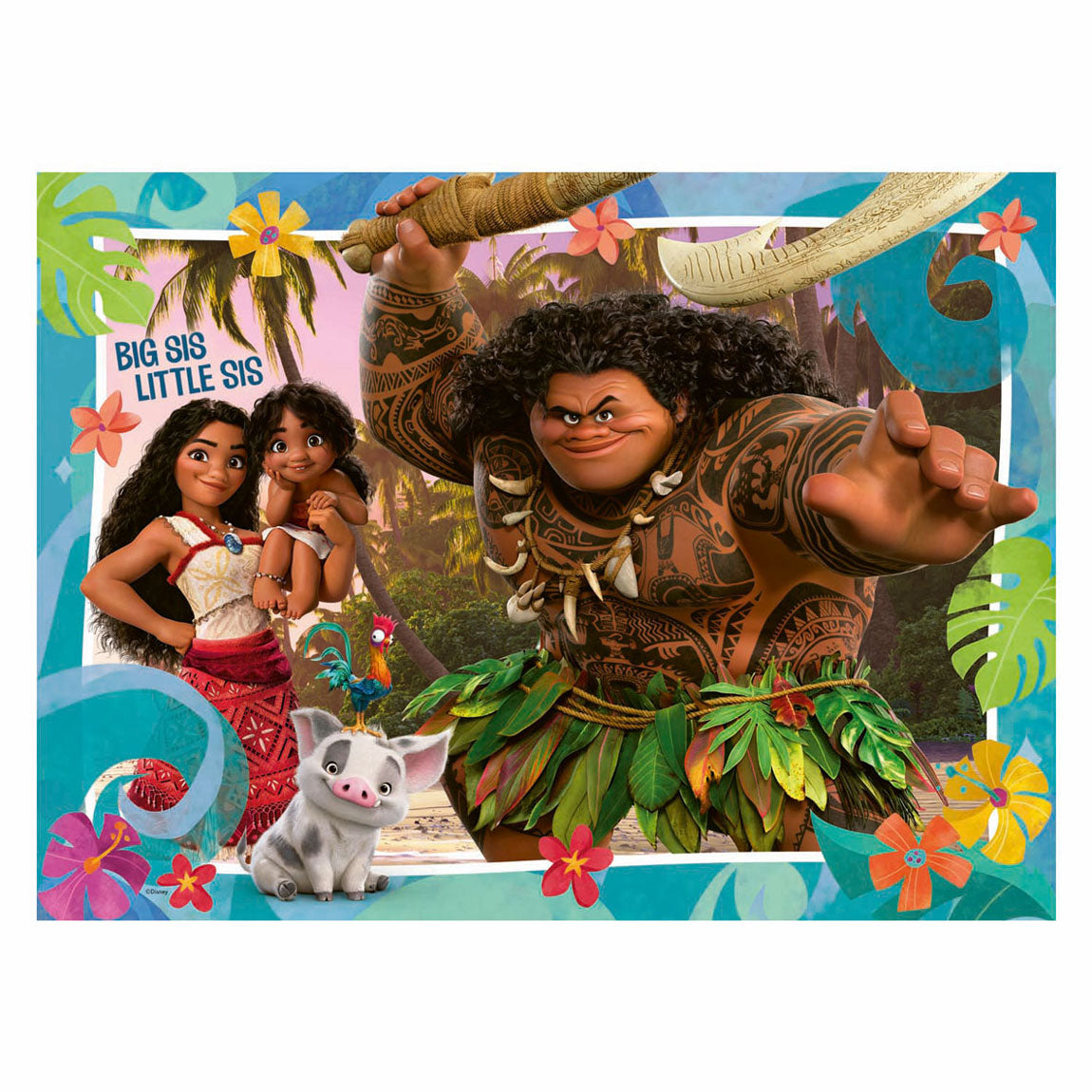 Ravensburger - puzzel vaiana 2 vertrek naar nieuwe werelden - legpuzzel - 100 xxl stukjes