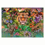 Ravensburger - legpuzzel jungle tiger 1000st.