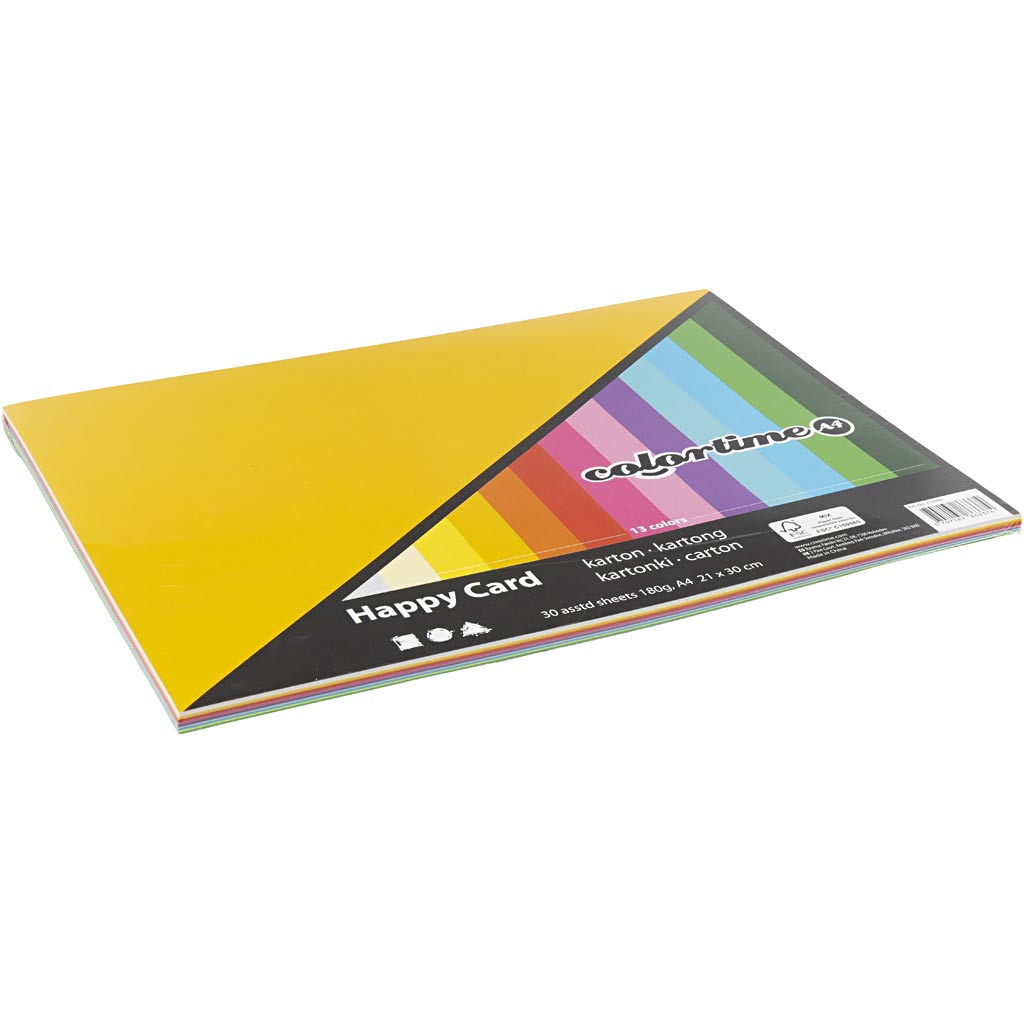 Creativ Company - Creativ Company Https://www.cchobby.nl/lentekarton-a4-vel-210x297-mm-180-gr-diverse-kleuren-30-div-vellen-1-doos