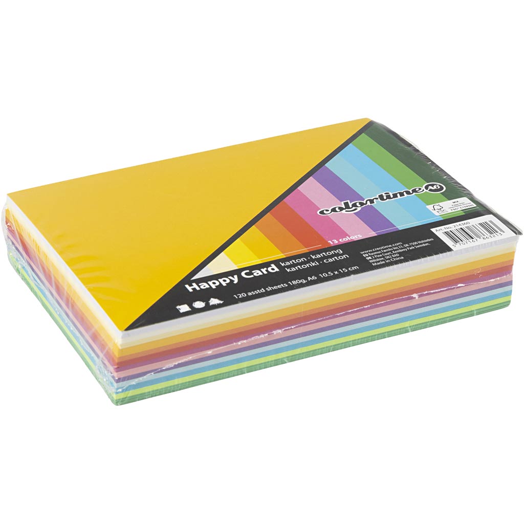 Creotime - Creotime Https://www.cchobby.nl/lentekarton-a6-vel-105x148-mm-180-gr-diverse-kleuren-120-div-vellen-1-doos