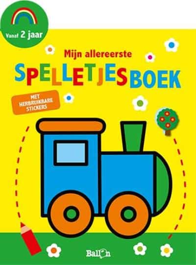 De Ballon - De Ballon Mijn allereerste spelletjesboek - trein