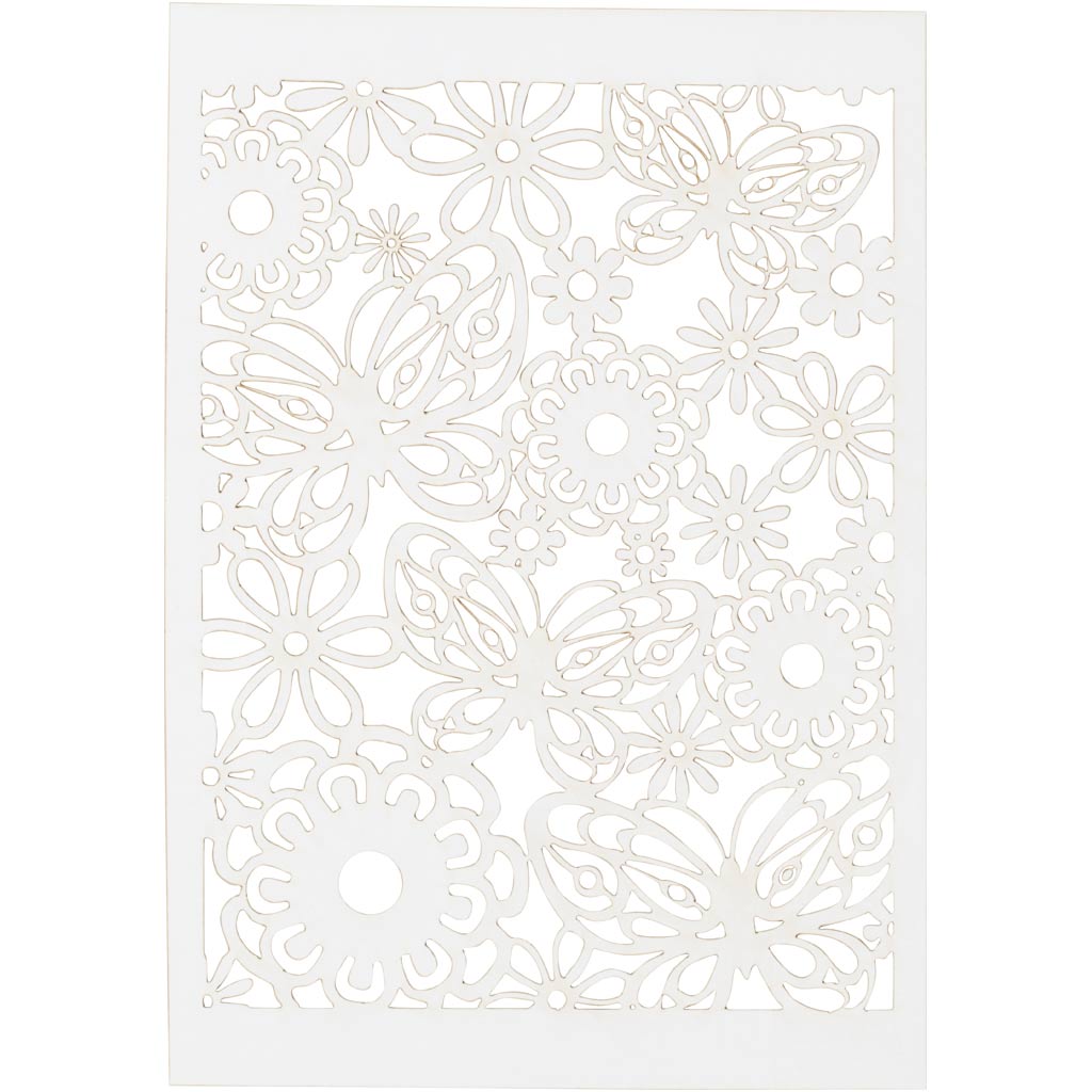 Creativ company patroonkarton, vel 10,5x15 cm, 200 gr, wit, 10 stuk 1 doos